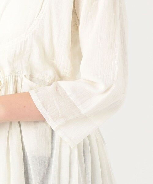 TOMORROWLAND / トゥモローランド チュニック | Khadi and Co NEELEM ギャザーチュニック | 詳細7