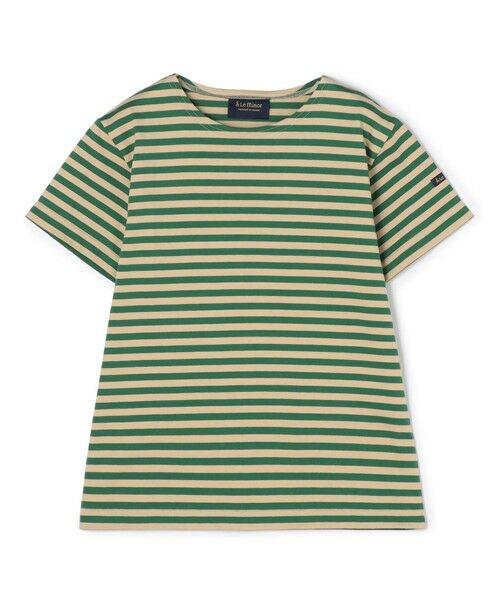 ボーダー ルーズブルゾン M〜4XL シングルブレスト セール】ボーダーサマーニット（ニット/セーター）｜DOUBLE