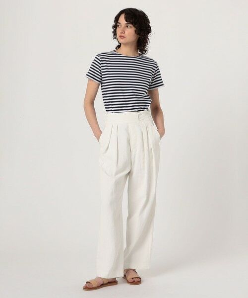 TOMORROWLAND / トゥモローランド Tシャツ | Leminor ハーフスリーブボーダーカットソー | 詳細1