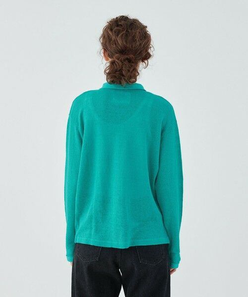 TOMORROWLAND / トゥモローランド シャツ・ブラウス（半袖以外） | 【別注】Ｖ::room ヘンプピケ ポロカラーシャツ | 詳細4