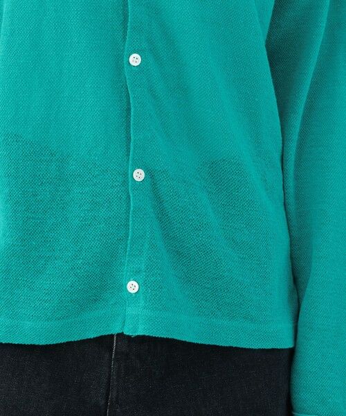 TOMORROWLAND / トゥモローランド シャツ・ブラウス（半袖以外） | 【別注】Ｖ::room ヘンプピケ ポロカラーシャツ | 詳細7