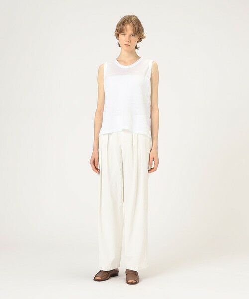 TOMORROWLAND / トゥモローランド タンクトップ | 【別注】V::room ヘンプピケ タンクトップ | 詳細1