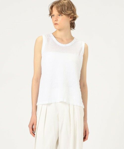 TOMORROWLAND / トゥモローランド タンクトップ | 【別注】V::room ヘンプピケ タンクトップ | 詳細2