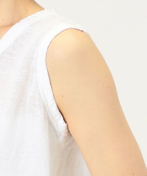 TOMORROWLAND / トゥモローランド タンクトップ | 【別注】V::room ヘンプピケ タンクトップ | 詳細7