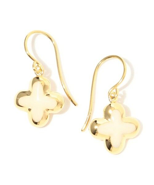 TOMORROWLAND/トゥモローランド LUCAS JACK Flower ピアス 11 ホワイト F TOMORROWLAND/トゥモローランド LUCAS JACK Flower ピアス 11 ホワイト F