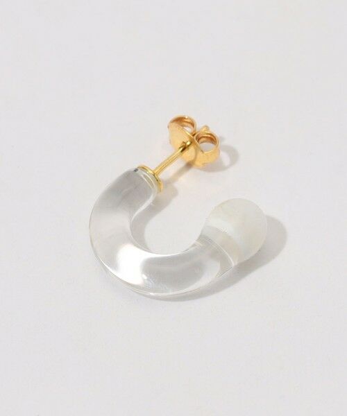 TOMORROWLAND / トゥモローランド ピアス・イヤリング | LEVENS JEWELS MINI GLASS HOOP ピアス | 詳細2