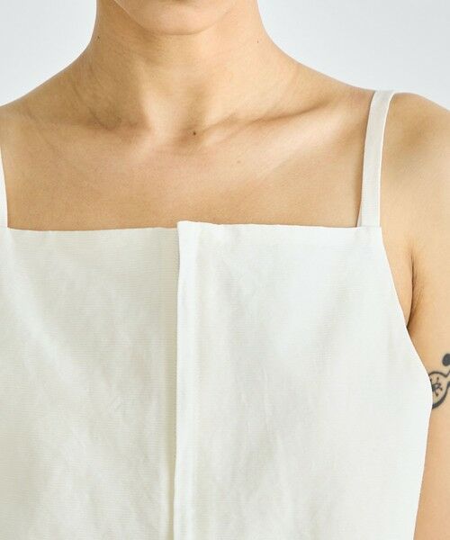 TOMORROWLAND / トゥモローランド キャミソール・チューブトップ | リネングログラン ジップトップス | 詳細6
