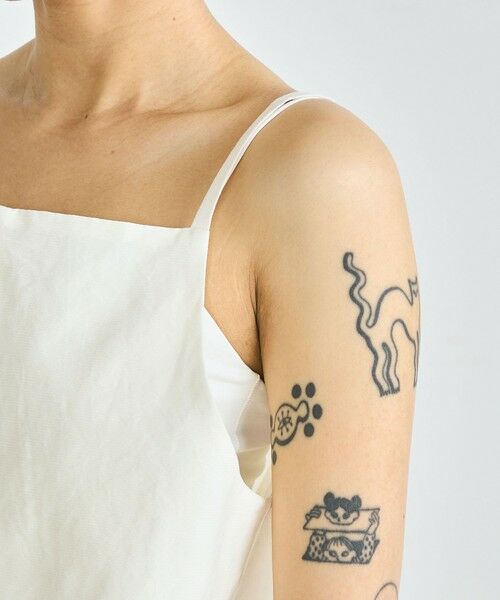 TOMORROWLAND / トゥモローランド キャミソール・チューブトップ | リネングログラン ジップトップス | 詳細8