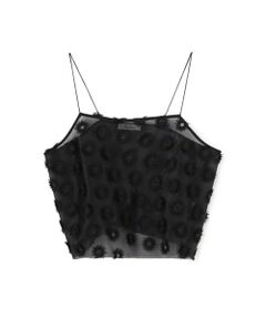 TOMORROWLAND / トゥモローランド キャミソール・チューブトップ | フラワーエンブロイダリー キャミソール