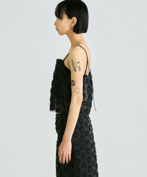 TOMORROWLAND / トゥモローランド キャミソール・チューブトップ | フラワーエンブロイダリー キャミソール | 詳細4