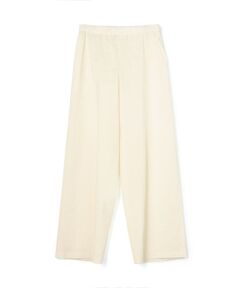TOMORROWLAND / トゥモローランド スラックス・ドレスパンツ | リネングログラン ワイドスラックス