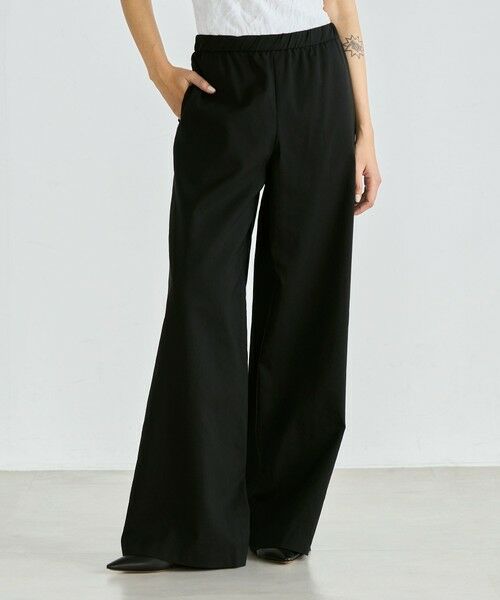 TOMORROWLAND / トゥモローランド スラックス・ドレスパンツ | リネングログラン ワイドスラックス | 詳細2