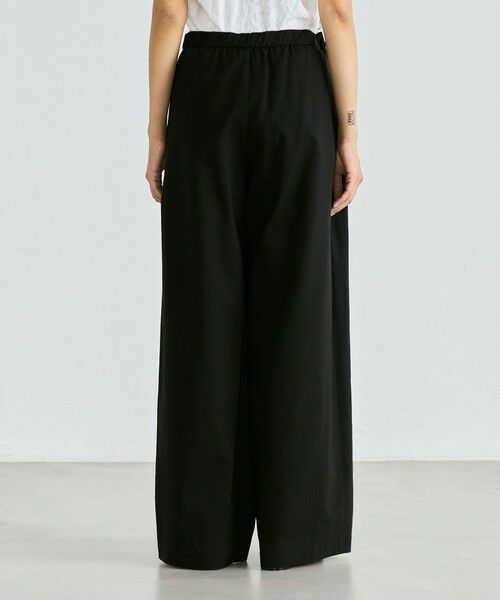 TOMORROWLAND / トゥモローランド スラックス・ドレスパンツ | リネングログラン ワイドスラックス | 詳細4