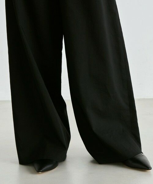 TOMORROWLAND / トゥモローランド スラックス・ドレスパンツ | リネングログラン ワイドスラックス | 詳細8