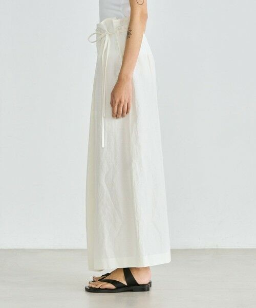TOMORROWLAND / トゥモローランド ロング・マキシ丈スカート | リネングログラン ラップスカート | 詳細3