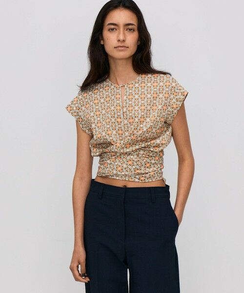 TOMORROWLAND / トゥモローランド シャツ・ブラウス | サマーリバティ コットンリボンブラウス | 詳細12