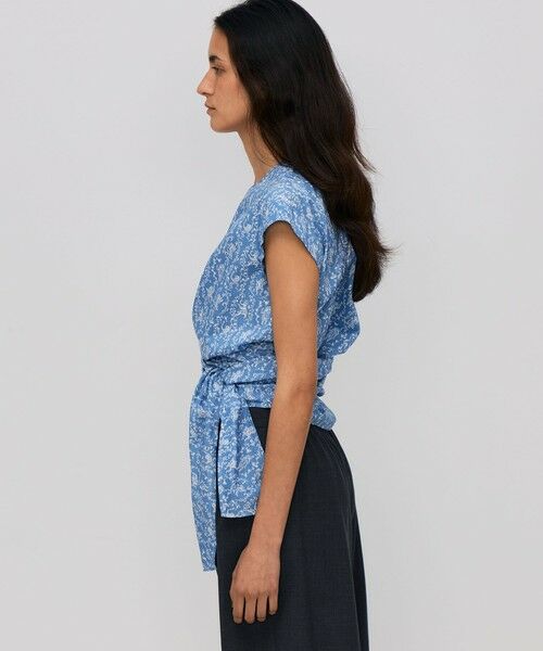 TOMORROWLAND / トゥモローランド シャツ・ブラウス | サマーリバティ コットンリボンブラウス | 詳細3