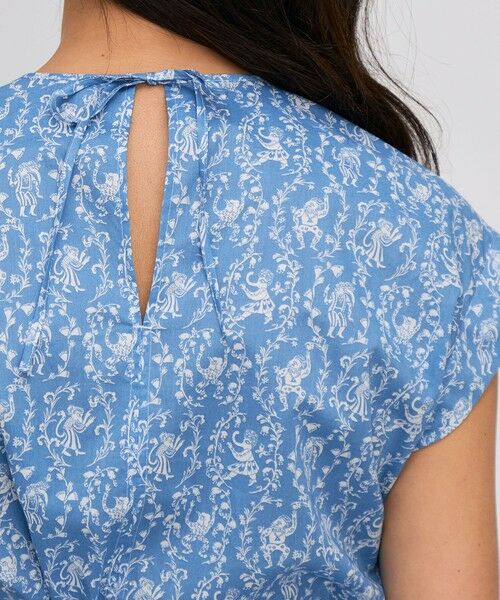 TOMORROWLAND / トゥモローランド シャツ・ブラウス | サマーリバティ コットンリボンブラウス | 詳細6