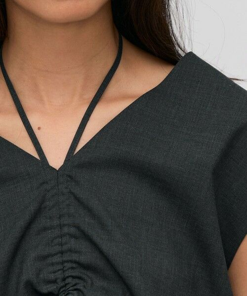 TOMORROWLAND / トゥモローランド シャツ・ブラウス | ウールトロピカル ノースリーブブラウス | 詳細5