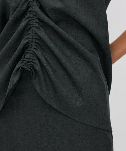 TOMORROWLAND / トゥモローランド シャツ・ブラウス | ウールトロピカル ノースリーブブラウス | 詳細8