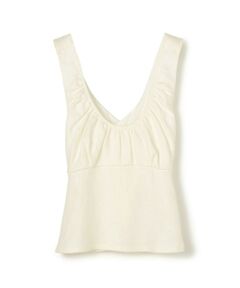 TOMORROWLAND / トゥモローランド シャツ・ブラウス | リネンツイル バッククロスタンクトップ