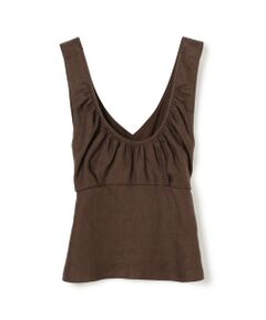 TOMORROWLAND / トゥモローランド シャツ・ブラウス | リネンツイル バッククロスタンクトップ