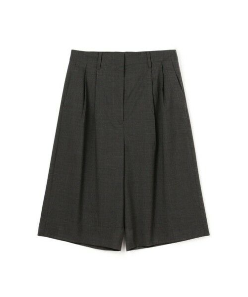 TOMORROWLAND / トゥモローランド その他パンツ | ウールトロピカル ハーフパンツ(17 チャコールグレー)