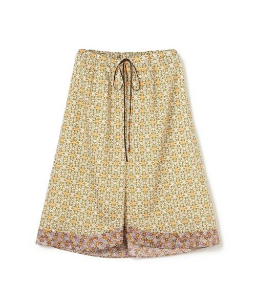 TOMORROWLAND / トゥモローランド ミニ・ひざ丈スカート | サマーリバティ コットンフレアスカート(44 ベージュ系)