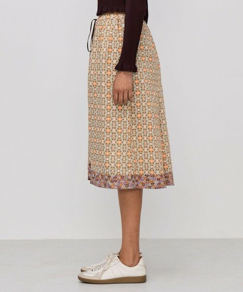 TOMORROWLAND / トゥモローランド ミニ・ひざ丈スカート | サマーリバティ コットンフレアスカート | 詳細3