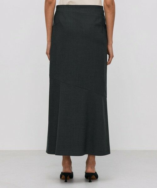 TOMORROWLAND / トゥモローランド ミニ・ひざ丈スカート | ウールトロピカル フレアスカート | 詳細4