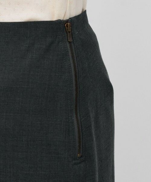 TOMORROWLAND / トゥモローランド ミニ・ひざ丈スカート | ウールトロピカル フレアスカート | 詳細8