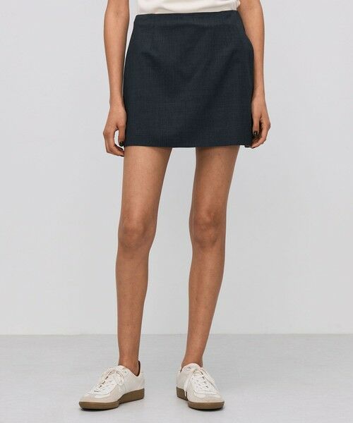 TOMORROWLAND / トゥモローランド ミニ・ひざ丈スカート | ウールトロピカル ミニスカートショーツ | 詳細2