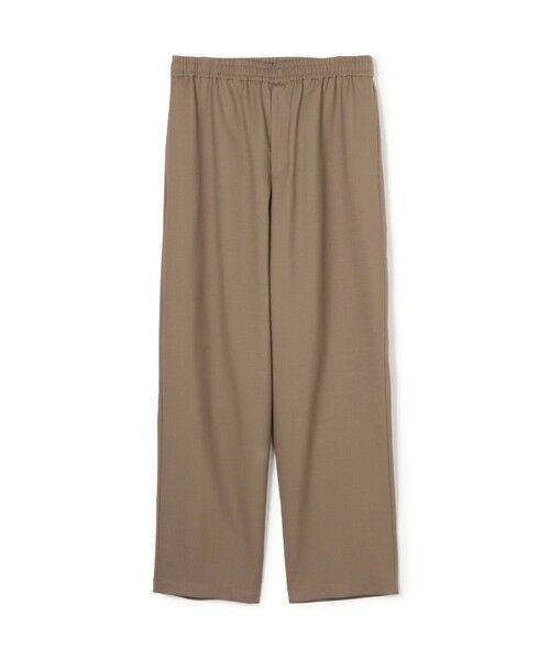 TOMORROWLAND/トゥモローランド TECH WOOL イージーパンツ 45 キャメル M