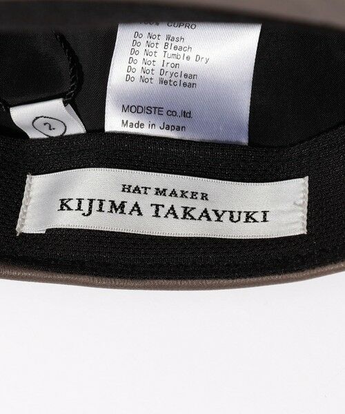 TOMORROWLAND / トゥモローランド キャップ | KIJIMA TAKAYUKI ×KARL DONOGHUE LAMB | 詳細5