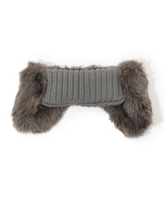 TOMORROWLAND / トゥモローランド キャップ | KIJIMA TAKAYUKI KNIT FX FUR ERBND