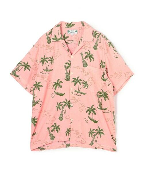 TOMORROWLAND / トゥモローランド シャツ・ブラウス | 【別注】TWO PALMS レーヨン アロハシャツ(34 ピンク系)