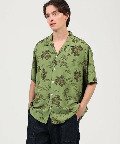 TOMORROWLAND / トゥモローランド シャツ・ブラウス | 【別注】TWO PALMS レーヨン アロハシャツ | 詳細1