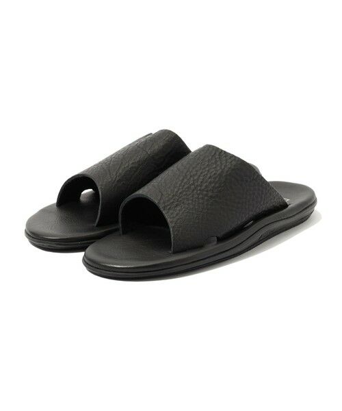 TOMORROWLAND/トゥモローランド ISLAND SLIPPER PB705BH レザーサンダル 19 ブラック 8 TOMORROWLAND/トゥモローランド ISLAND SLIPPER PB705BH レザーサンダル 19 ブラック 8