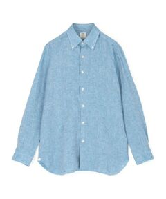 TOMORROWLAND / トゥモローランド シャツ・ブラウス | 【別注】LUIGI BORRELLI GABLE リネン ボタンダウンシャツ