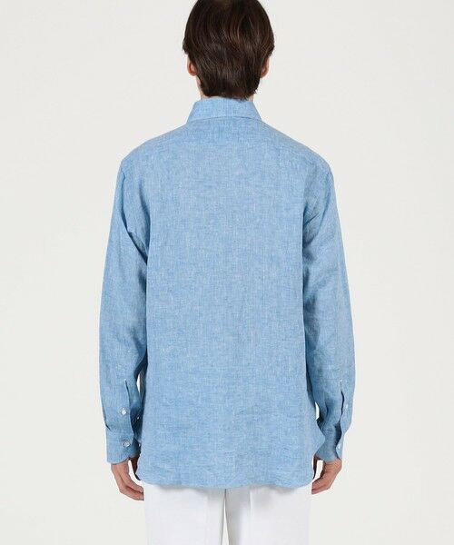 TOMORROWLAND / トゥモローランド シャツ・ブラウス | 【別注】LUIGI BORRELLI GABLE リネン ボタンダウンシャツ | 詳細4