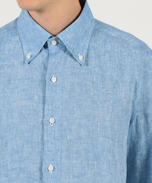 TOMORROWLAND / トゥモローランド シャツ・ブラウス | 【別注】LUIGI BORRELLI GABLE リネン ボタンダウンシャツ | 詳細5
