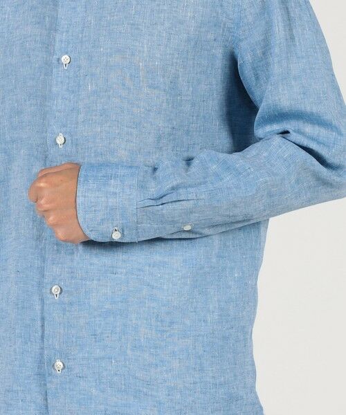 TOMORROWLAND / トゥモローランド シャツ・ブラウス | 【別注】LUIGI BORRELLI GABLE リネン ボタンダウンシャツ | 詳細6