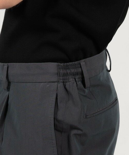 TOMORROWLAND / トゥモローランド スラックス・ドレスパンツ | コットンナイロンシャンブレー 1プリーツ イージースラックス FABRICA | 詳細10