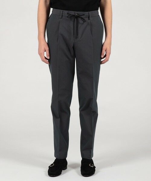 TOMORROWLAND / トゥモローランド スラックス・ドレスパンツ | コットンナイロンシャンブレー 1プリーツ イージースラックス FABRICA | 詳細2