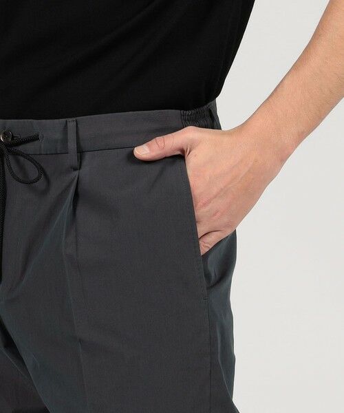 TOMORROWLAND / トゥモローランド スラックス・ドレスパンツ | コットンナイロンシャンブレー 1プリーツ イージースラックス FABRICA | 詳細7