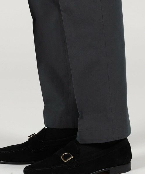 TOMORROWLAND / トゥモローランド スラックス・ドレスパンツ | コットンナイロンシャンブレー 1プリーツ イージースラックス FABRICA | 詳細8