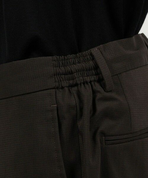 TOMORROWLAND / トゥモローランド スラックス・ドレスパンツ | ウールナイロン 1プリーツ イージースラックス V.B.CANONICO | 詳細10