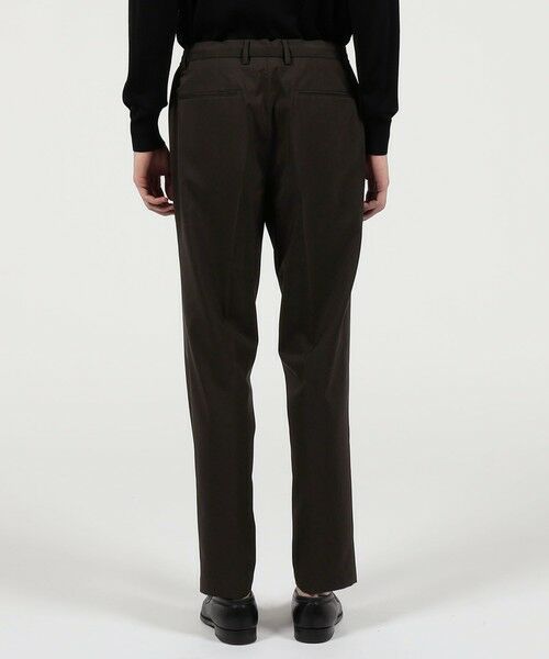 TOMORROWLAND / トゥモローランド スラックス・ドレスパンツ | ウールナイロン 1プリーツ イージースラックス V.B.CANONICO | 詳細4