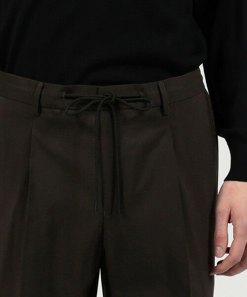 TOMORROWLAND / トゥモローランド スラックス・ドレスパンツ | ウールナイロン 1プリーツ イージースラックス V.B.CANONICO | 詳細5