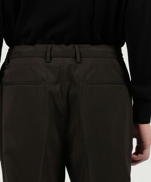 TOMORROWLAND / トゥモローランド スラックス・ドレスパンツ | ウールナイロン 1プリーツ イージースラックス V.B.CANONICO | 詳細7
